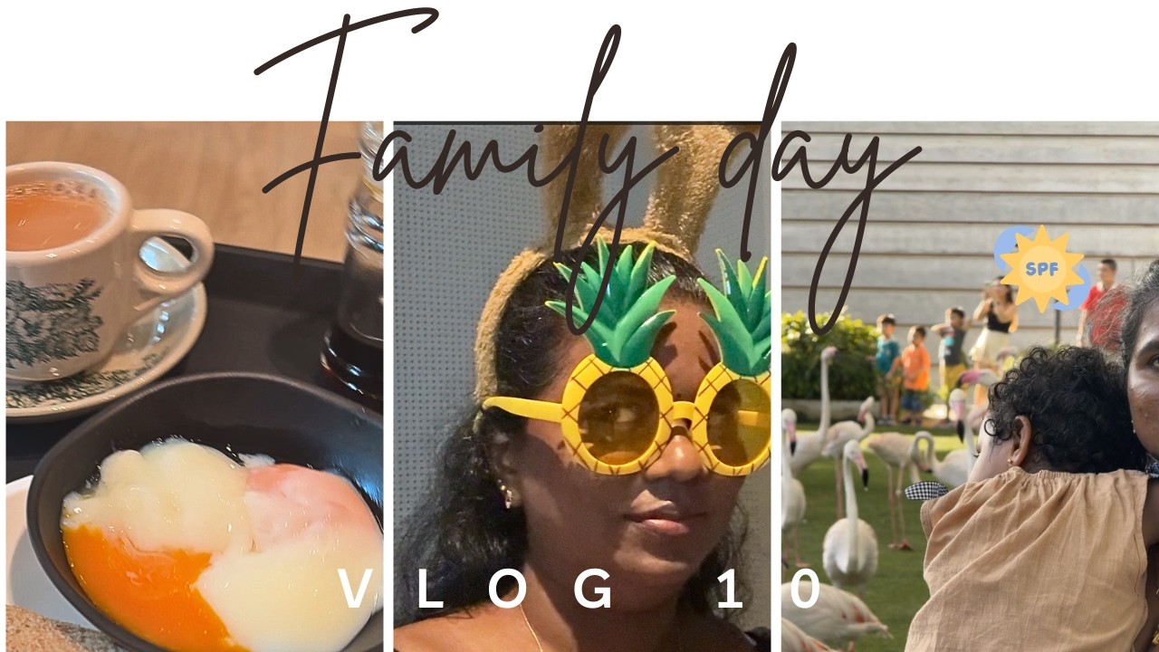 Vlog 10 | Family Day at Singapore Zoo | Weekend Vlog with Wildlife & Fun