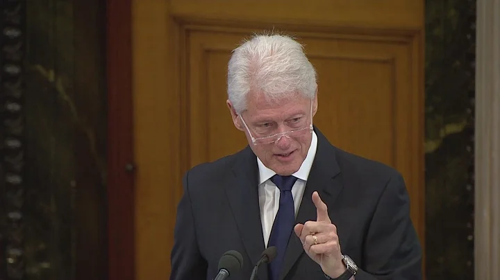 Full speech: Bill Clinton's eulogy for Martin McGu...