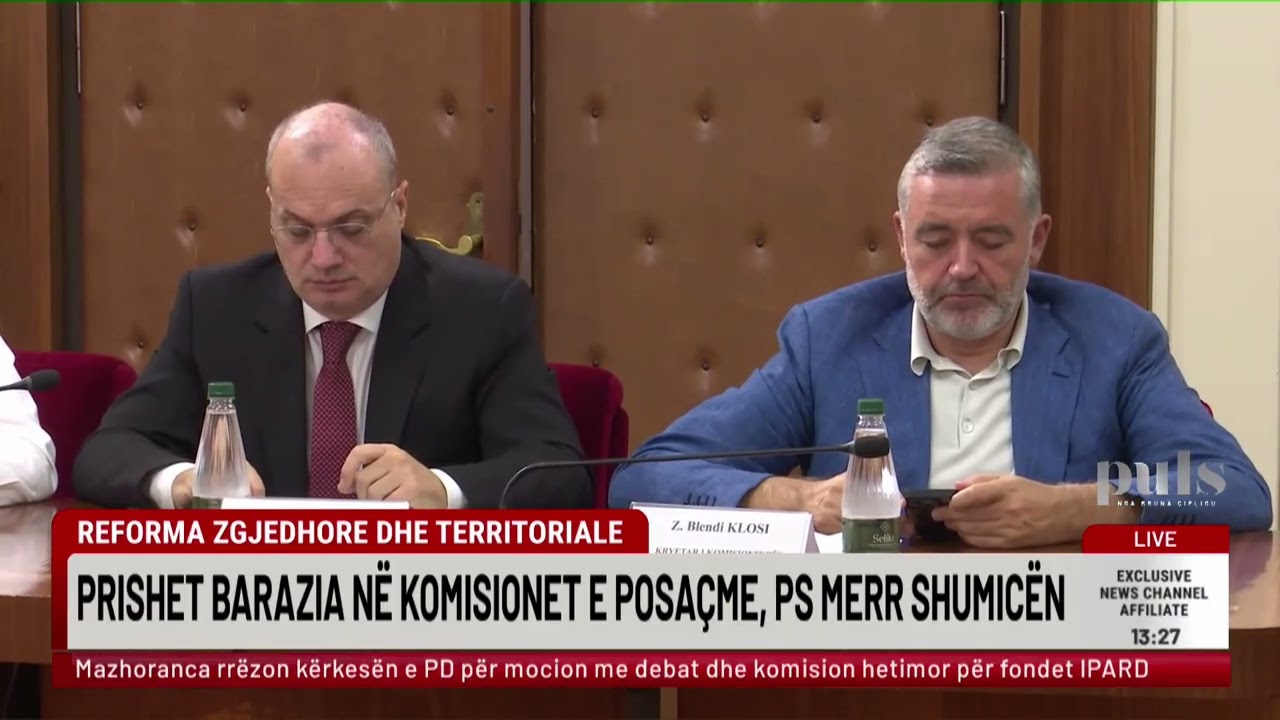 Reforma Zgjedhore dhe Territoriale, prishet barazia në komisionet e posaçme. PS merr shumicën