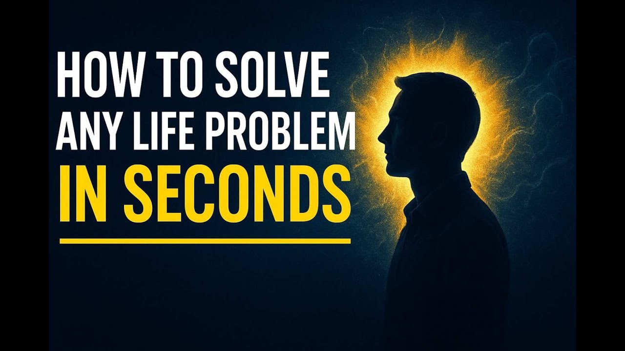 How to Solve Any Life Problem in Seconds | The Mindset Shift That ...