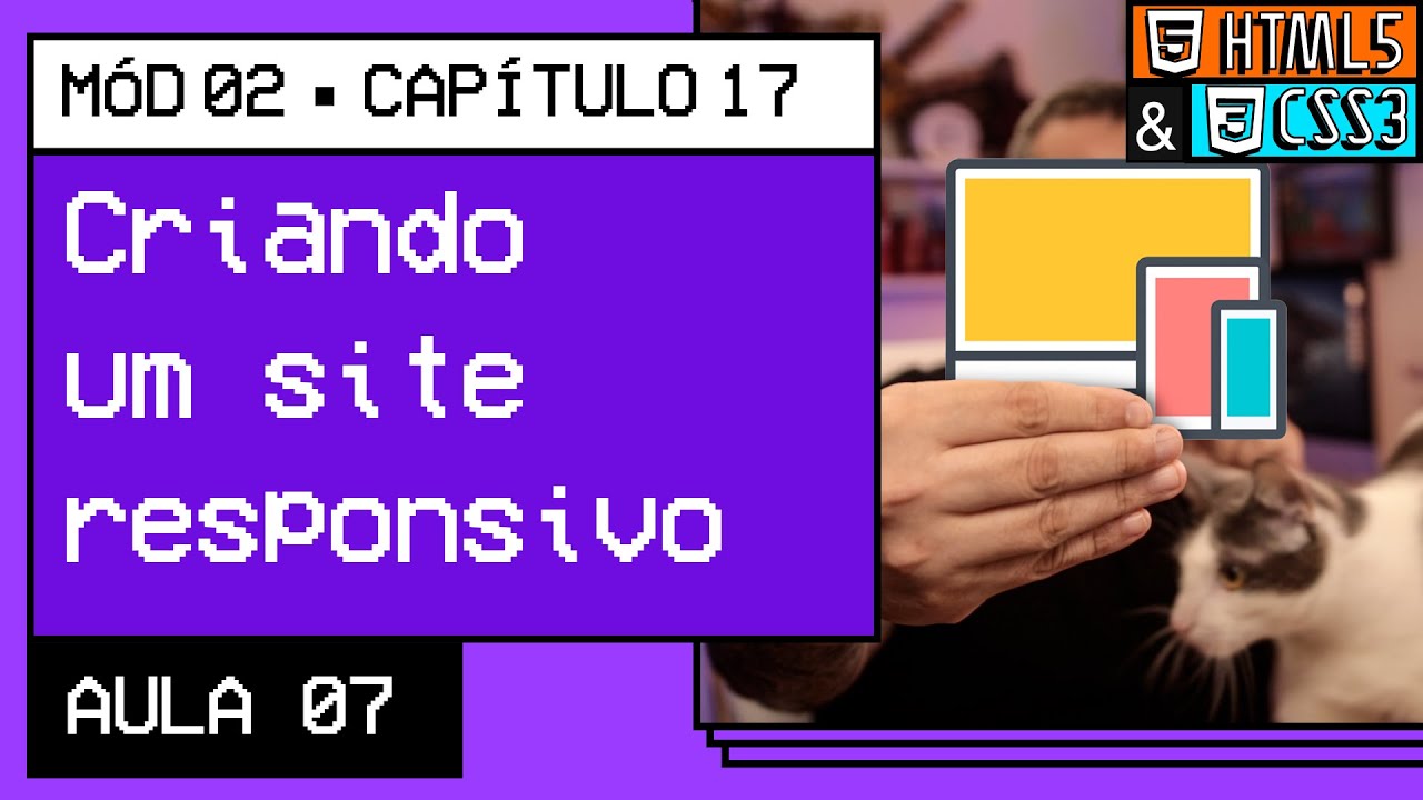 Responsividade para sites - @Curso em Vídeo HTML5 e CSS3