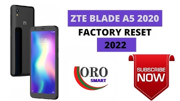 ZTE Blade A5 2020 Factory Reset ||ZTE A5 pattern unlock