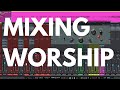 How to mix a worship song recorded in a coffee shop