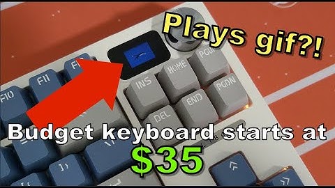 Unbelievable! The ultimate Cheap Mechanical Keyboard with Built-in Screen | LT84
