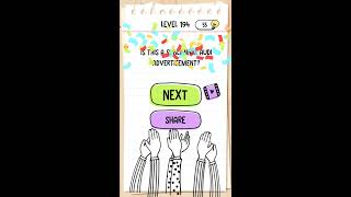 Brain Test Level 190 - 200 Simple Walkthrough