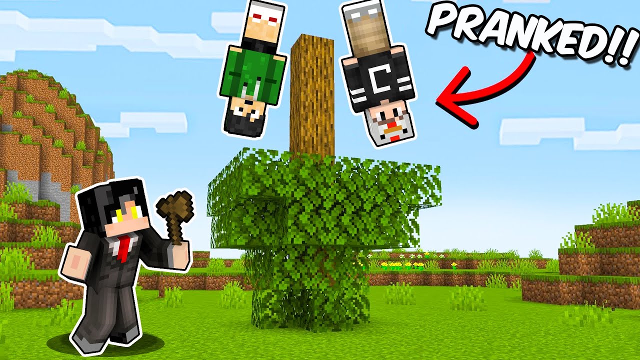 Minecraft But I'm the PRANKSTER GOD | Full Movie Tagalog