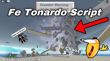 *Fe* Tonardo Script (Fling All Players) Natural Survival Disaster Roblox
