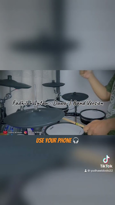 #dawai #fadhilahintan #drumcover #drumelektrik #nuxdm8 #youtubeshort #drumerindonesia #nuxindonesia