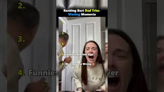 He Wasn't Ready For The Pain! Dad Tries Waxing For The First Time 😭🔥 #ranking