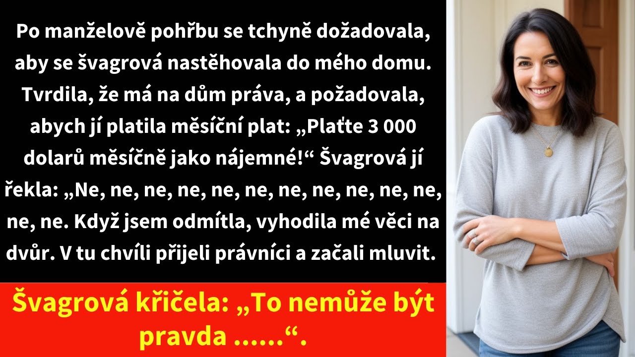 „Nepleť se do věcí, které se tě netýkají. Jestli mi nemůžeš odevzdat celý svůj plat, tak odejdi.“ Tohle mi řekla švagrová Marlene po deseti letech, co jsem se dnem i nocí starala o její nemocnou...
