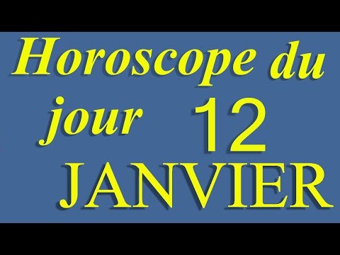 Vidéo: Horoscope Du 12 Janvier 2020