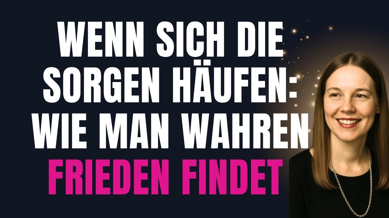 ERSTICKT DICH DIE ANGST? GOTT HAT HEUTE EINE BOTSCHAFT FÜR DICH