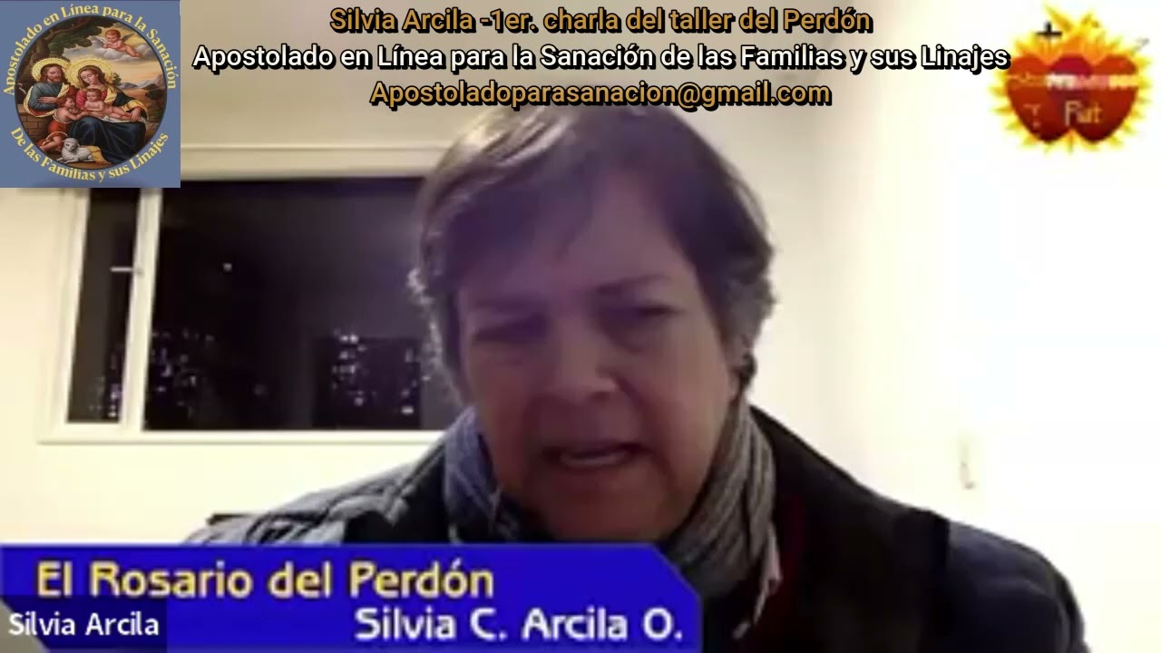 Silvia Arcila -1er. Charla Taller del Perdón