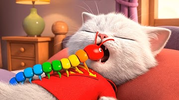 OMG! Super Kitten in Big Trouble After Eating Magic Bug 🐛😲💥