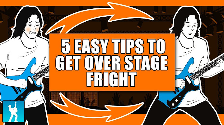 How To Overcome Stage Fright (For Guitar Players)