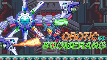 Destroying Guard Orotic with One Shield Boomerang Throw