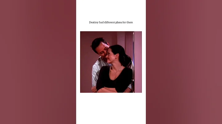 Monica and Chandler 🥹❤️ #monicageller #chandler #friends #friendsedit #chandlerbing #monica