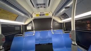 MBTA Route 450W: Salem Depot to Wonderland Station via Western Ave [New Flyer Hybrid #1413]
