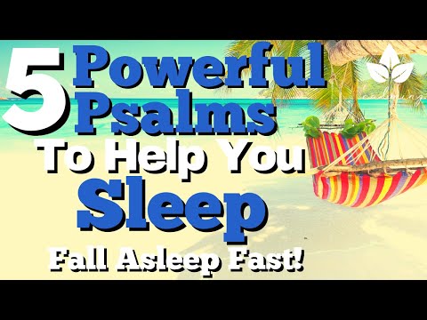 [Psalms 23, 91, 51, 27, 139] 5 Powerful Psalms To Help You Sleep Peacefully / PSALMS FOR SLEEP