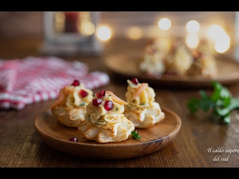 Vol au vent al salmone