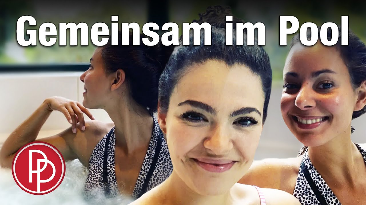 „sturm Der Liebe“ Stars Bei Wasserspielen Sie Sitzen Gemeinsam Im Pool Promipool Youtube 