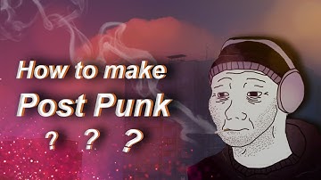 How to make Post Punk / indie rock / doomer / darkwave type beat in 1 minute Vol.20