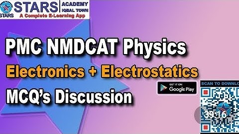 MDCAT 2022 Test discussion | Physics Unit Electrostatics | Physics By Star Academy #nmdcat2022 #nums