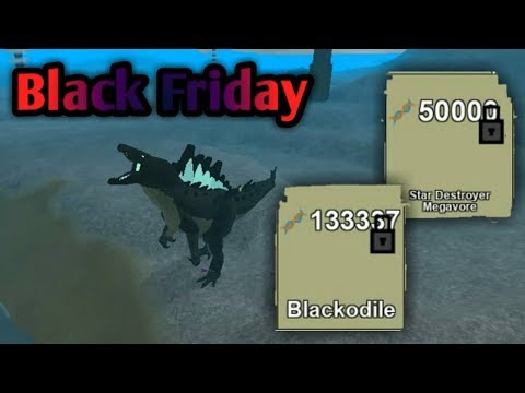 Black Friday Blackodile Star Destroyer Godzilla Y Dinosaur Simulator - roblox dinosaur simulator megavore code