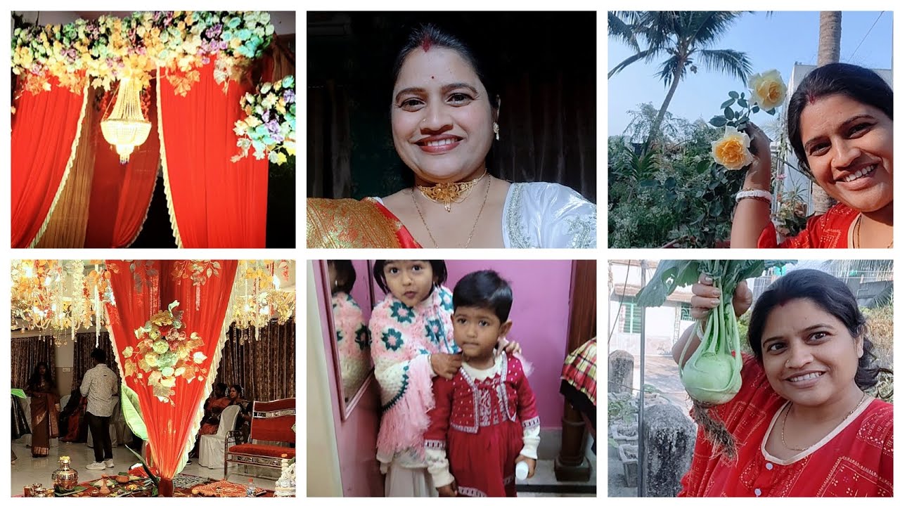 2026 এর প্রথম বিয়ে 🎺বাড়ি নেমন্তন্ন পেলাম খুব মজা করলাম।#bengaliblog #marriagevideo 