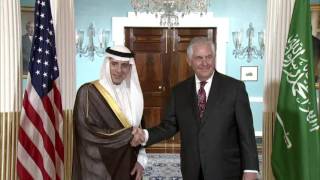 Secretary Tillerson Meets with Saudi Foreign Minister Adel al-Jubeir