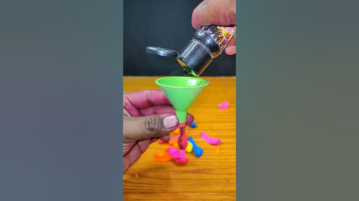 Colourful Water Balloon 🎈