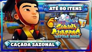 Subway Surfers Little Rock Caçada Sazonal Até 80 Itens