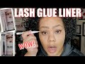 NO Bullsh*t Honest Review || NEW Kiss LASH GLUE EYE LINER