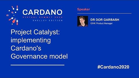 Project Catalyst: implementing Cardano