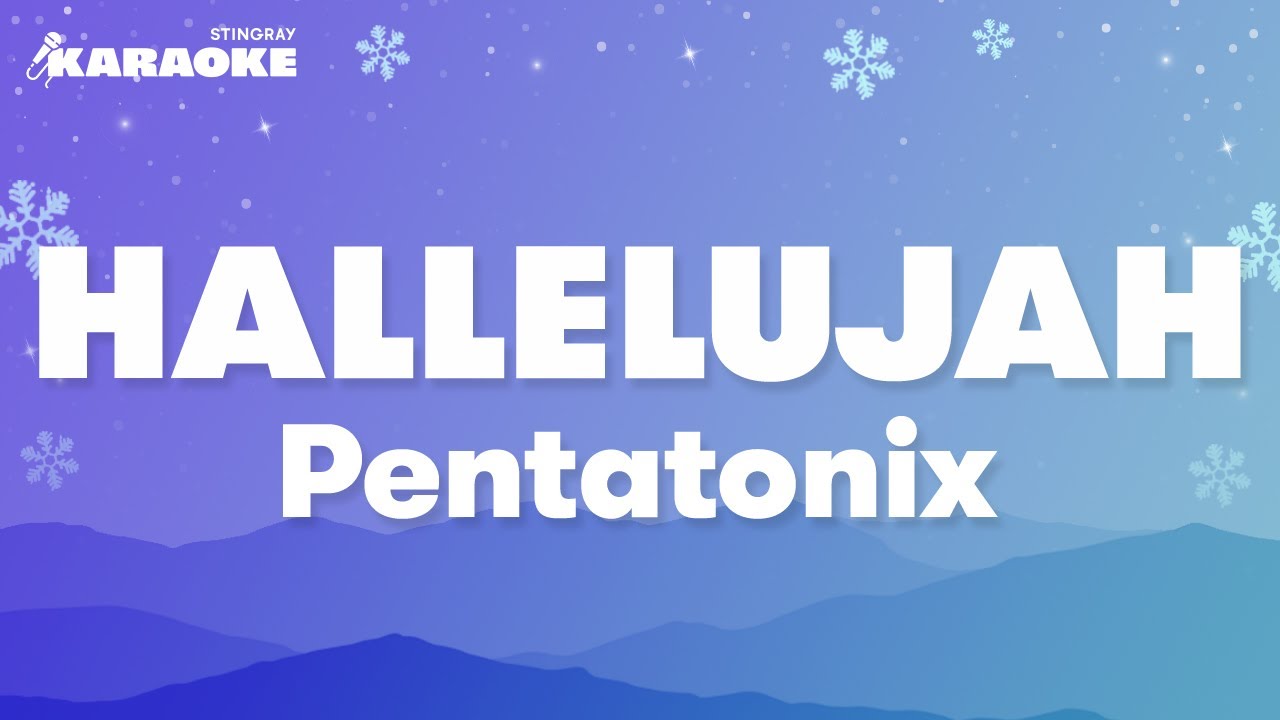 Pentatonix - Hallelujah (Karaoke Version) - YouTube