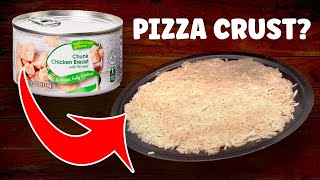 Pizza Crust Made From Chicken  Does it work??