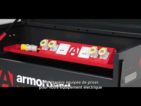 ARMORGARD - Coffre de Chantier Tuffbank TBC5 -  1525x615x1265 vidéo