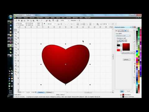 Video: Jak Nakreslit Hezké Srdce V Corelu