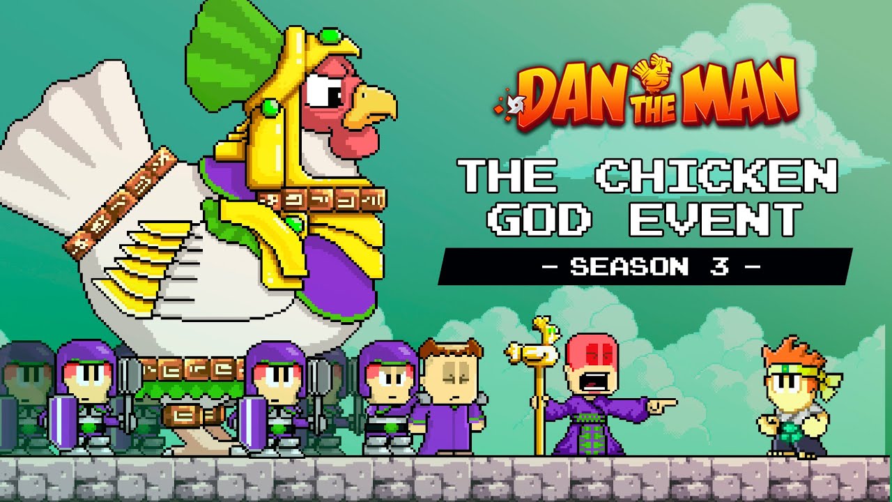 Dan the man chicken God event arena 3 - YouTube