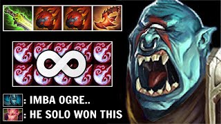 BEST OGRE MAGI BUILD +300 Str 7k HP Non-Stop Multicast Delete PA Late Most Imba Hero 7.34d Dota 2