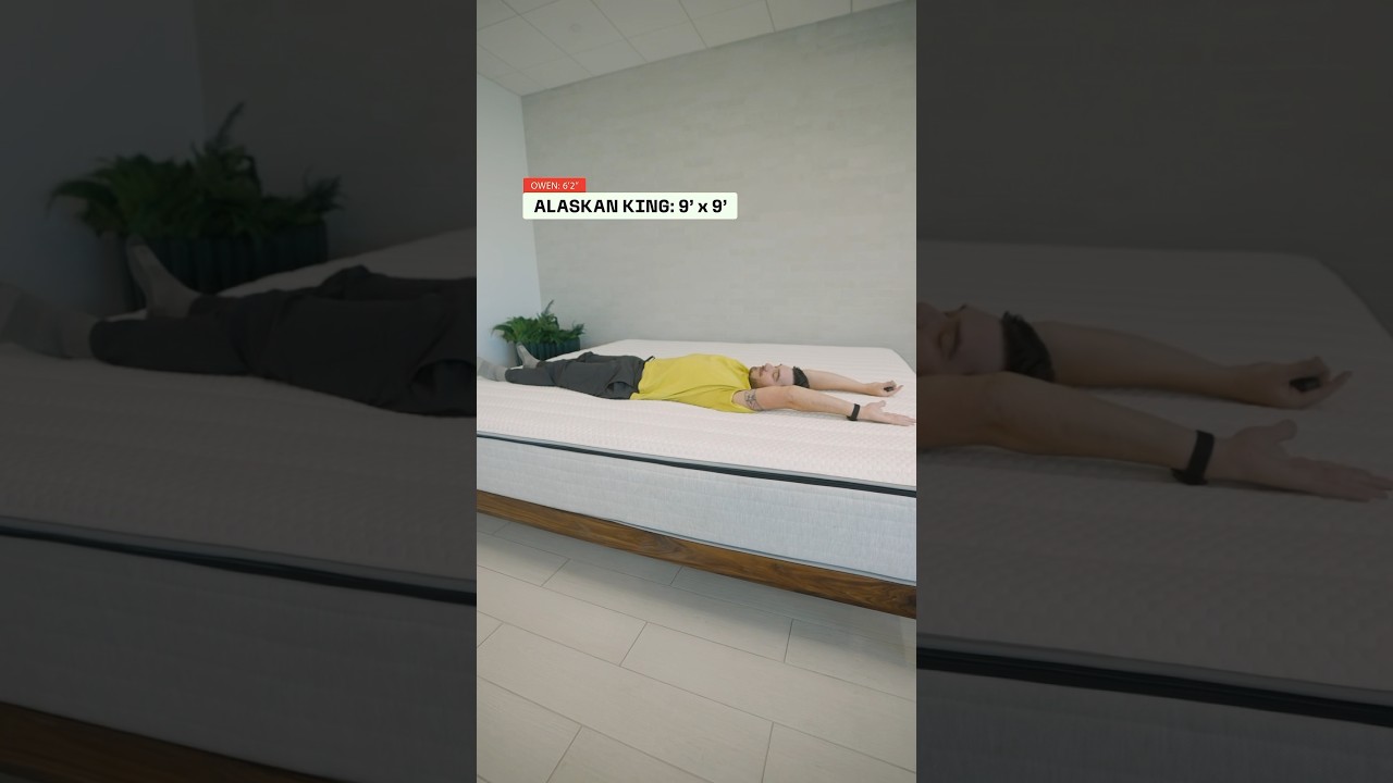 The Alaskan King Mattress Is HUGE