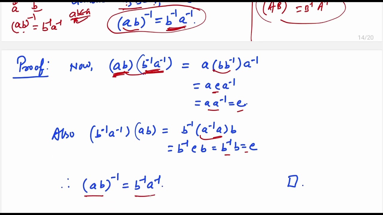 Lecture - 2(Elementary properties of group and their applications)