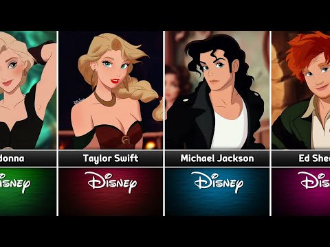 Disney Version of Famous Singers | Disney