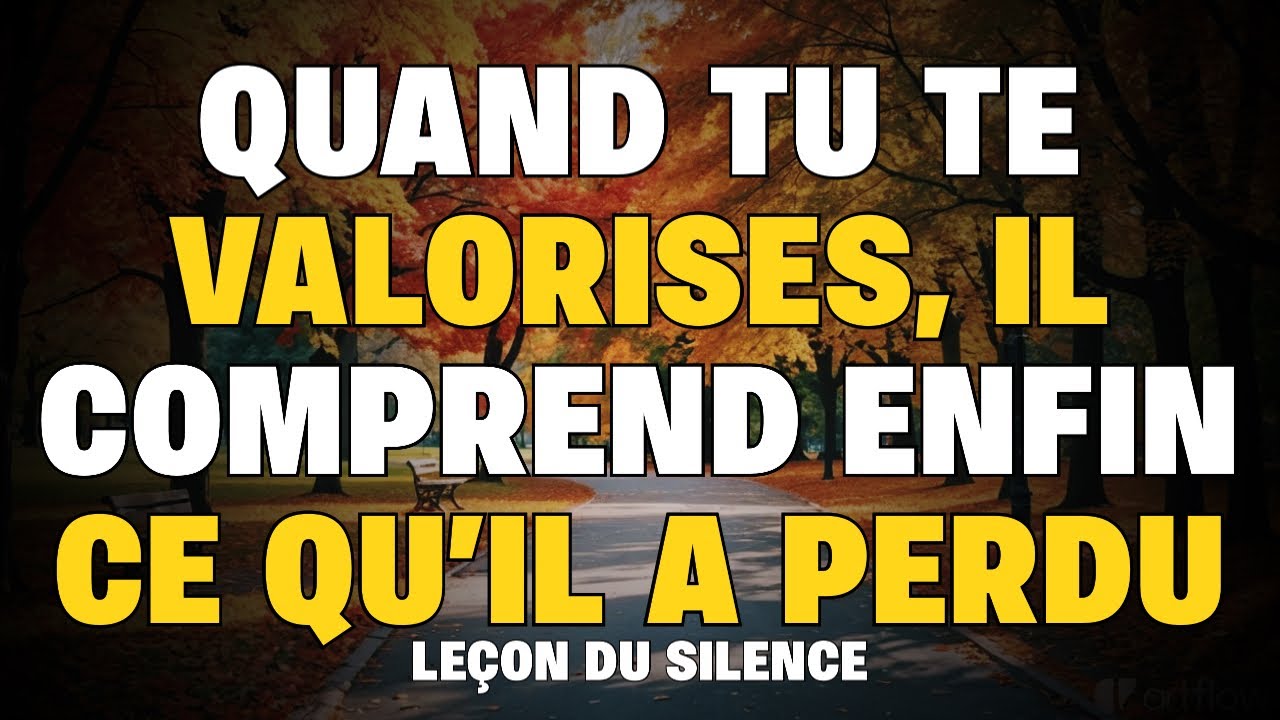 Quand tu prends ta valeur, ceux qui t’ont ignoré commencent à te chercher | Psychologie stoïcienne