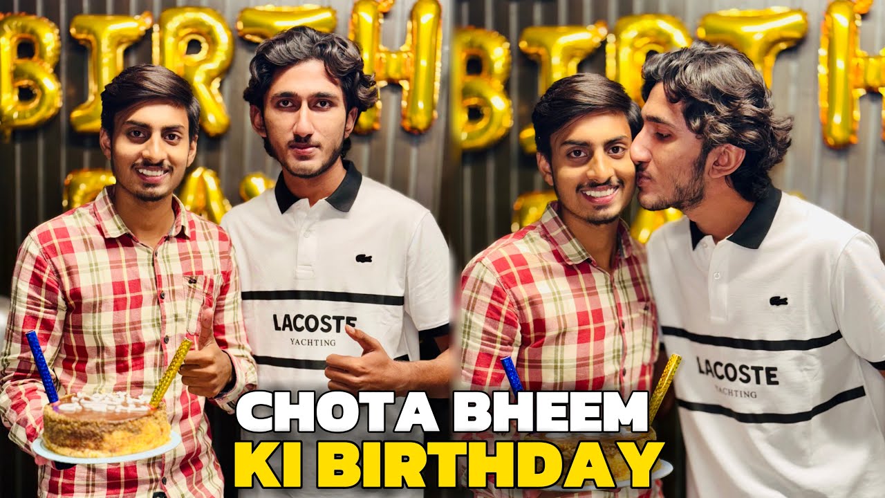 THE CRAZIEST SURPRISE BIRTHDAY PARTY FOR CHOTA BHEEM🎉♥️🎂