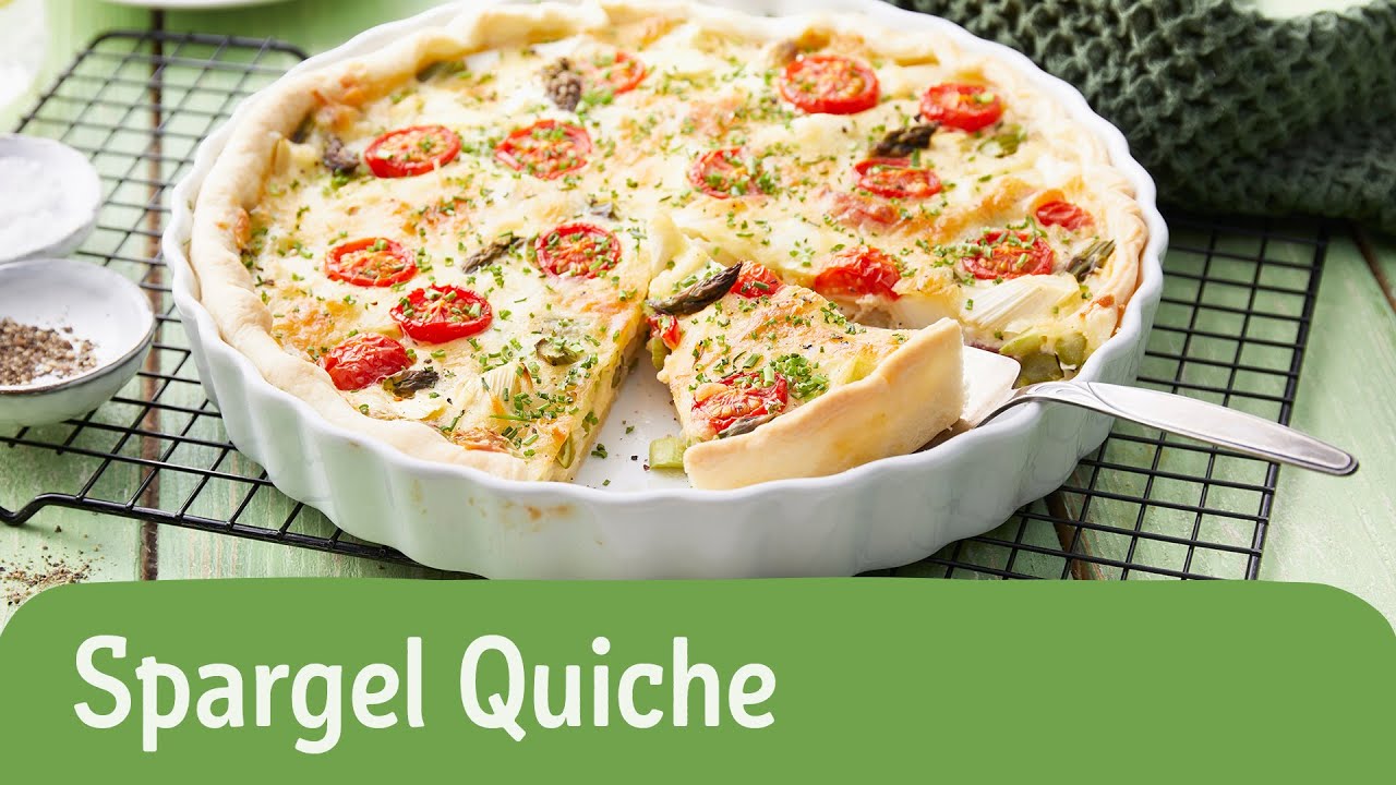 Spargel Quiche | REWE Deine Küche