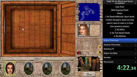 MM7 Solo Thief No Deaths/Reloads/NPCs/Turn Based/Glitches (Attempts 1-3)