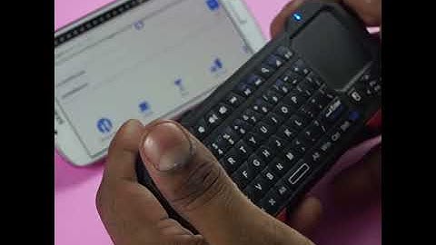 Typester Mini Bluetooth Keyboard