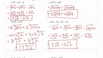 PC 11 2.2 Adding & Subtracting Radicals