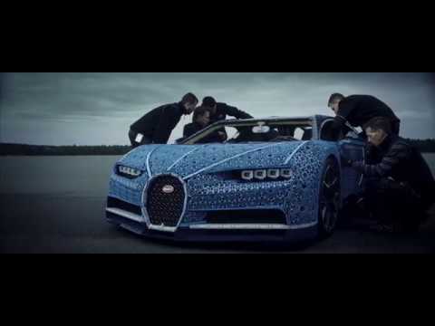 Life-Size, Drivable LEGO Technic Bugatti Chiron
